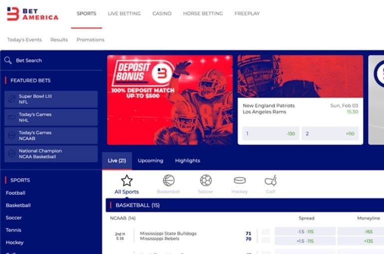 BetAmerica Sportsbook